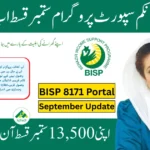 BISP 8171 September Payment details